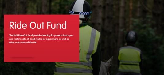 News - Could The British Horse Society Ride Out Fund help you?